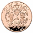 2022 GB £5 Gold Proof Her Majesty Queen Elizabeth (Box/COA)
