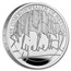 2022 GB £5 Silver Proof The Queen's Reign Commonwealth (Box/COA)