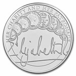 2022 GB £5 The Queen's Reign Charity & Patronage BU (in Card)