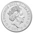 2022 GB £5 The Queen's Reign Commonwealth BU (in Card)