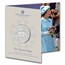 2022 GB £5 The Queen's Reign Honors Charity BU (in Card)