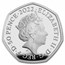 2022 GB 50p Silver Colorized The Snowman and Snowdog PF