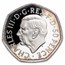 2022 GB Silver 50p Piedfort Her Majesty QE Prf (off quality)