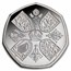 2022 GB Silver 50p Piedfort Her Majesty QE Prf (off quality)