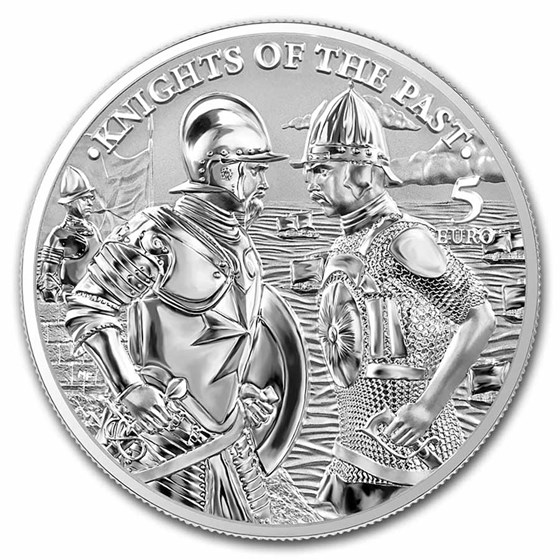2022 Germania 1 oz Silver Malta Knights 2022 Germania 1 oz Silver Malta Knights