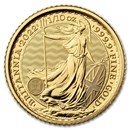2022 Great Britain 1/10 oz Gold Britannia BU