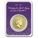 2022 Great Britain 1 oz Gold Britannia BU (In Memorial TEP)