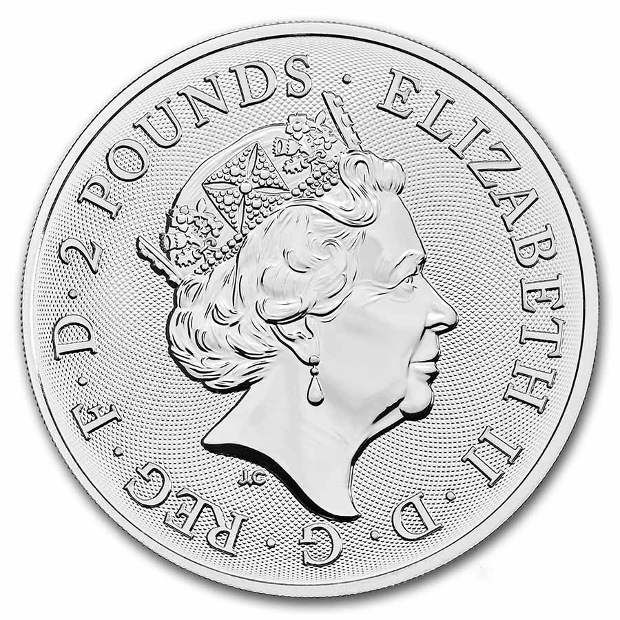 Buy 2022 Great Britain 1 oz Silver The Royal Arms BU (Memorial TEP