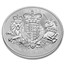 2022 Great Britain 10 oz Silver The Royal Arms BU