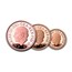 2022 Great Britain 3-Coin Gold Memorial Sovereign Proof Set