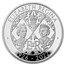 2022 Great Britain £5 Silver Proof Her Majesty Queen Elizabeth
