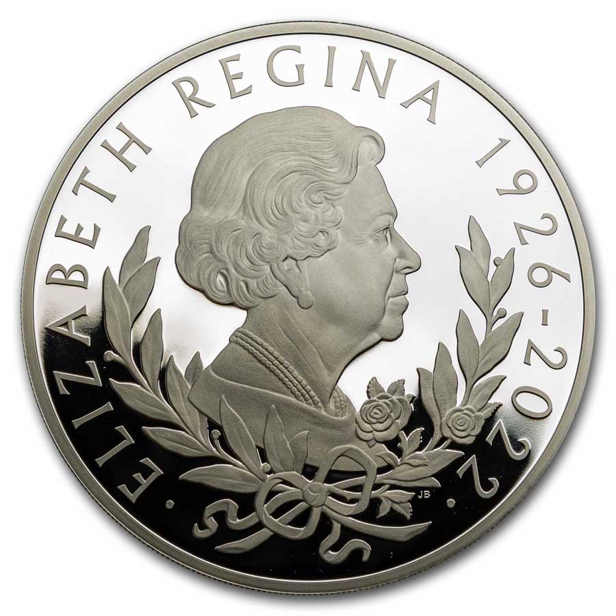 Buy 2022 GB 5 oz Silver £10 HM Queen Elizabeth Proof | APMEX