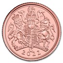 2022 Great Britain Gold 1/4 Sovereign BU
