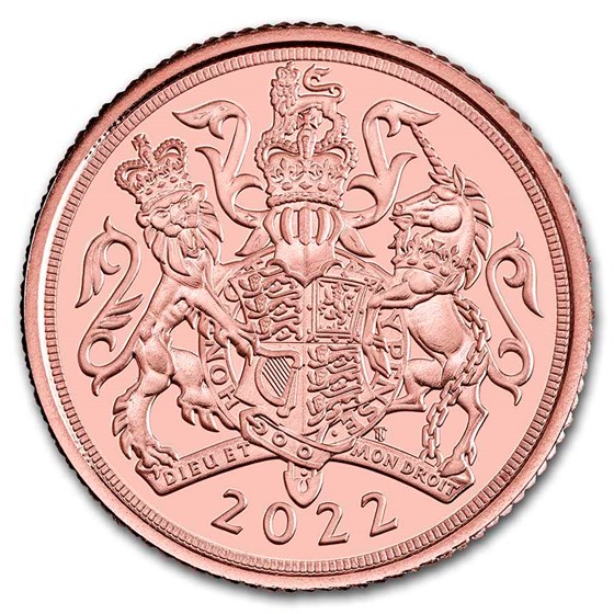 2022 Great Britain Gold 1/4 Sovereign BU 2022 Great Britain Gold 1/4 Sovereign BU