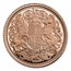 2022 Great Britain Gold Memorial Quarter-Sovereign PF (Box & COA)