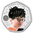 2022 Great Britain Harry Potter 50p Colorized Silver Proof Coin