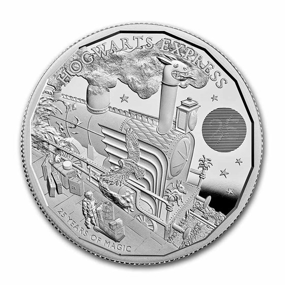 2022 Great Britain Hogwarts £5 Silver Proof Coin 2022 Great Britain Hogwarts £5 Silver Proof Coin