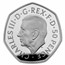 2022 Great Britain Silver 50p Her Majesty Queen Elizabeth