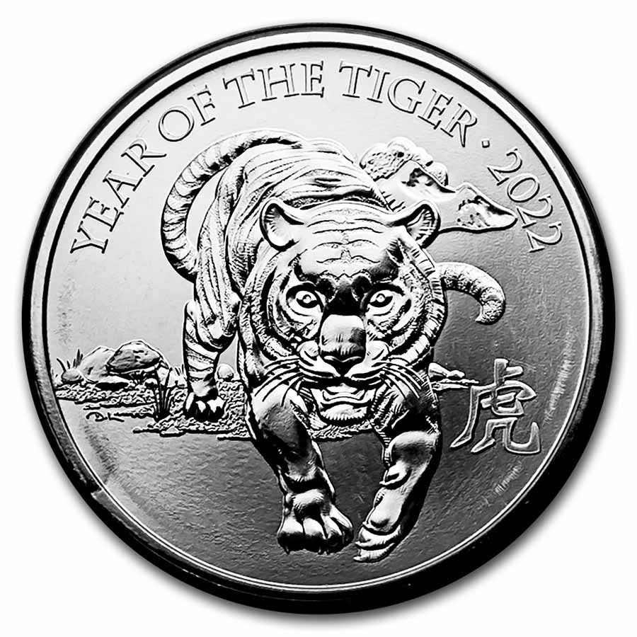 2022 Great Britain Year of the Tiger BU (w/ Display Card)