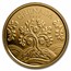 2022 Grenada 1 oz Gold Nutmeg Tree BU