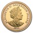 2022 Isle of Ascension George & Dragon Gold 1/8 Sov. Bi-Metallic