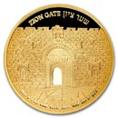 2022 Israel 1 oz Gold Gates of Jerusalem: Zion Gate