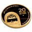 2022 Israel 1 oz Gold Jersalem of Gold: Ein Karem