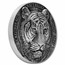 2022 Ivory Coast 1 kilo Antique Silver Big Five Asia: Tiger