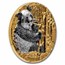 2022 Ivory Coast 1 oz Gold Édition Signature d‘Or; Panda