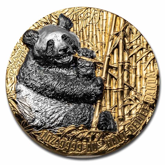 2022 Ivory Coast 1 oz Gold Édition Signature d‘Or; Panda 2022 Ivory Coast 1 oz Gold Édition Signature d‘Or; Panda