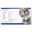 2022 Ivory Coast 10 oz Silver Signature Kookaburra 2-Coin Set