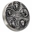 2022 Ivory Coast 5 oz Silver Big Five Africa Completer Coin
