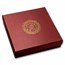 2022 Laos 2 oz Silver & Jade Year of the Tiger Proof