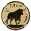 2022-M Spain 1 oz Gold Bull Doubloon MS-69 NGC (First 200)