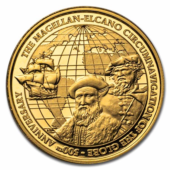 2022 Malta Proof Gold 50 Euro Magellan Ann of Circumnavigation 2022 Malta Proof Gold 50 Euro Magellan Ann of Circumnavigation