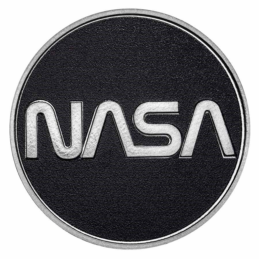 2022 Mesa Grande 1 oz Ag $10 NASA Worm Logo Proof (Capsule Only)