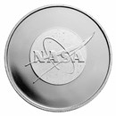 2022 Mesa Grande 1 oz Silver $10 NASA Meatball Logo BU