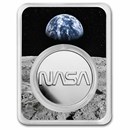 2022 Mesa Grande 1 oz Silver $10 NASA Retro Worm Logo BU in TEP