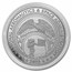 2022 Mesa Grande 1 oz Silver $10 NASA Retro Worm Logo BU