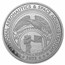 2022 Mesa Grande 1 oz Silver $10 NASA Retro Worm Logo BU