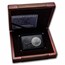 2022 Mex 3 oz Silver Libertad 40th Anniv Coin Bar Black Proof