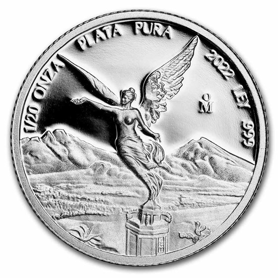 2022 Mexico 1/20 oz Silver Libertad Proof (In Capsule) 2022 Mexico 1/20 oz Silver Libertad Proof (In Capsule)