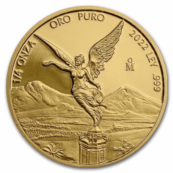 2022 Mexico 1/4 oz Proof Gold Libertad 2022 Mexico 1/4 oz Proof Gold Libertad