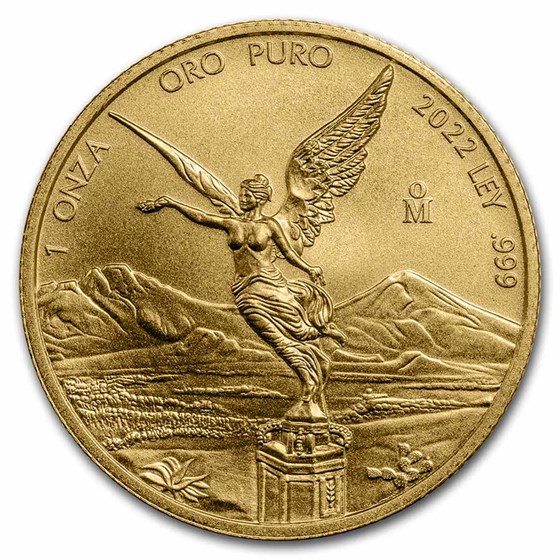 2022 Mexico 1 oz Gold Libertad BU