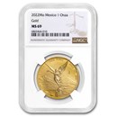 2022 Mexico 1 oz Gold Libertad MS-69 NGC