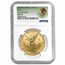 2022 Mexico 1 oz Gold Libertad MS-70 NGC (ER, Coat of Arms Label)