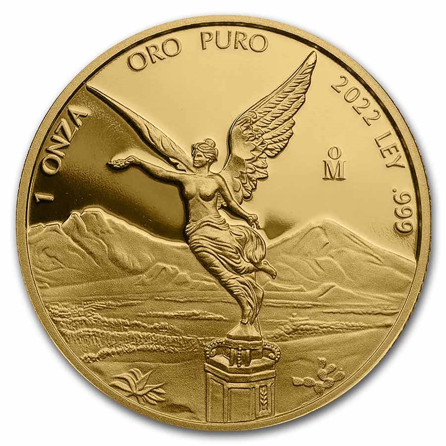 2022 Mexico 1 oz Proof Gold Libertad