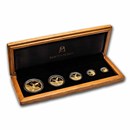 2022 Mexico 5-Coin Gold Libertad Proof Set (1.9 oz, w/Box & COA)