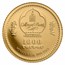 2022 Mongolia 1/2 gram Proof Gold Mother Teresa