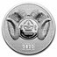 2022 Mongolia 1 oz Platinum Proof Magnificent Argali (Ram)